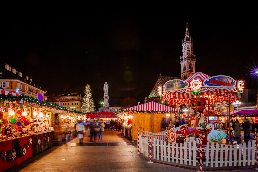 Bolzano Christmas Markets And Alpine Scenery